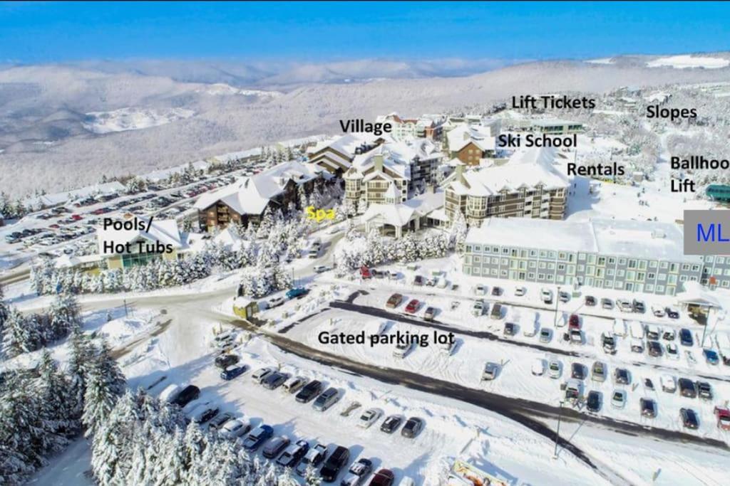 Mountain Lodge Getaway, Ski-In/Ski-Out, Heart Of The Village スノーシュー エクステリア 写真